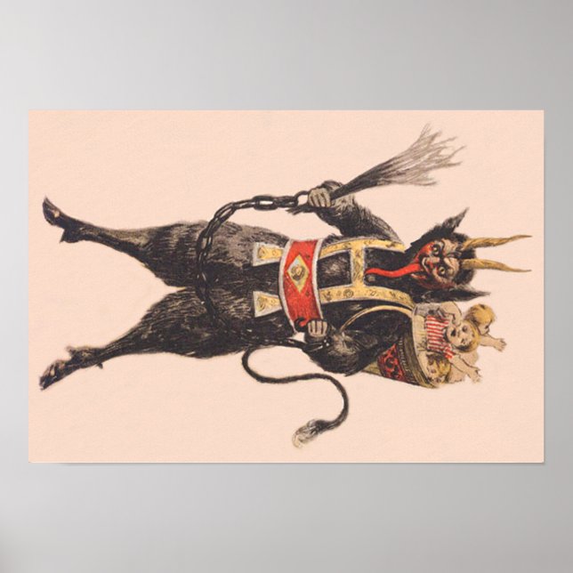 Affiches Krampus Kidnapping Children Switch (Devant)