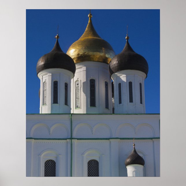 Affiches Kremlin de Pskov et cathédrale de la Trinité (Devant)