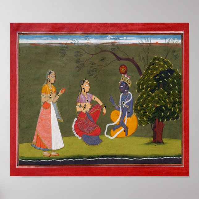 Affiches Krishna Radha (Devant)