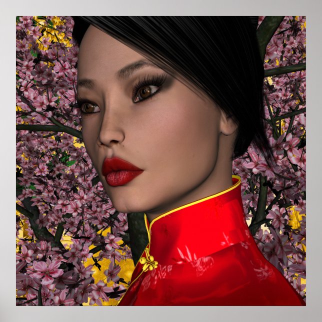 Affiches KRW Asie - Beauté orientale (Devant)