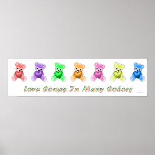 Affiches KRW Love Comes in Many Colors