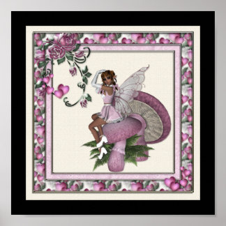 Affiches KRW Pink Heart Fairy