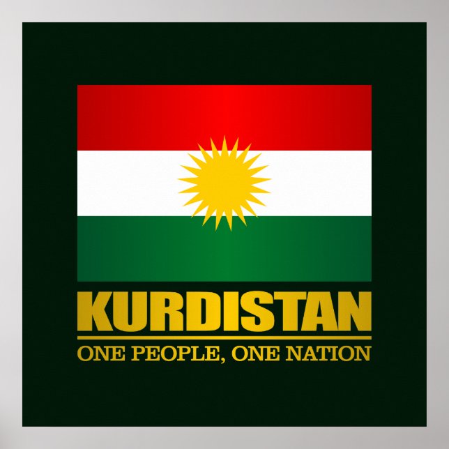 Affiches Kurdistan (One People, One Nation) (Devant)