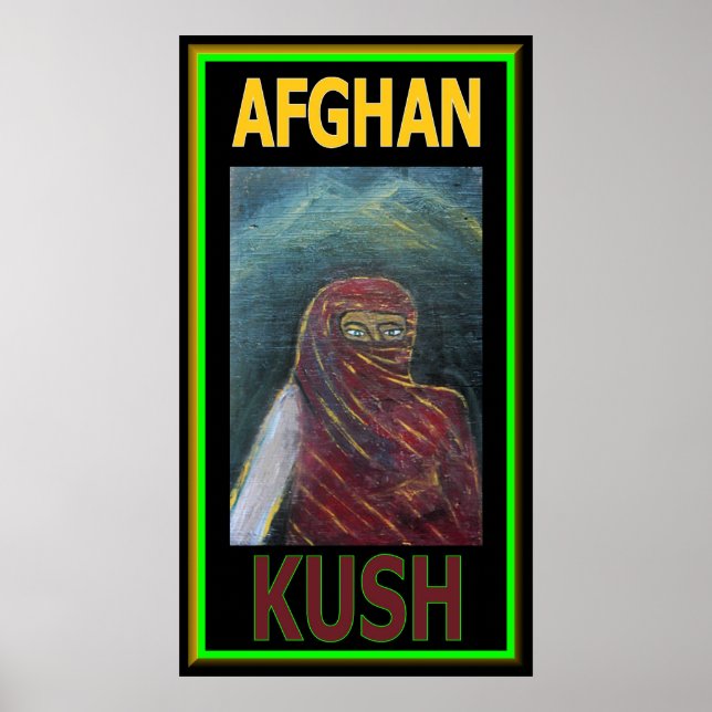 AFFICHES KUSH AFGHAN (Devant)