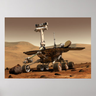 Affiches L'"esprit" Mars Rover de la NASA