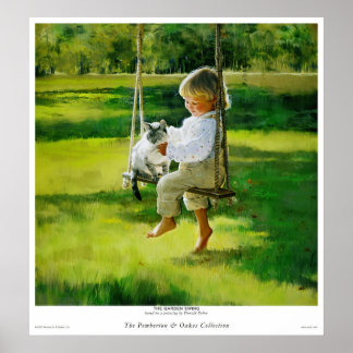 Affiches La Balançoire du Jardin