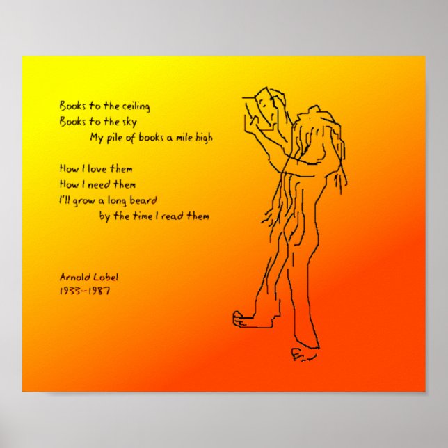 Affiches La barbe du lecteur (Devant)