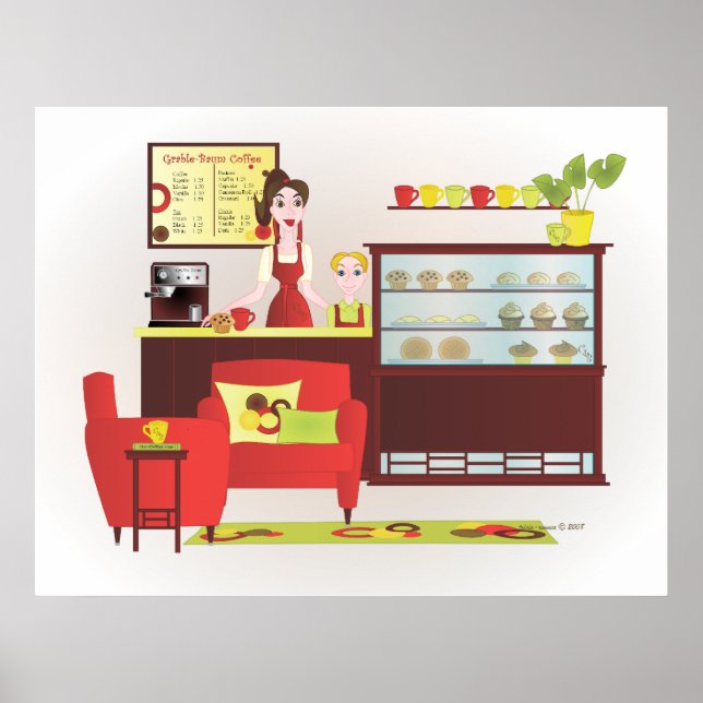 Affiches La Barista (Devant)