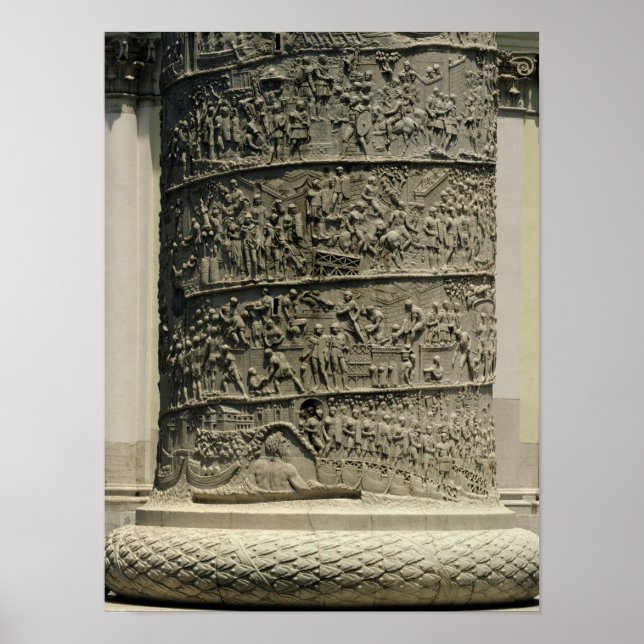 Affiches La bataille contre les Daciens, détails Trajan's (Devant)