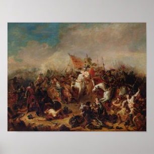 Affiches La bataille d'Hastings en 1066