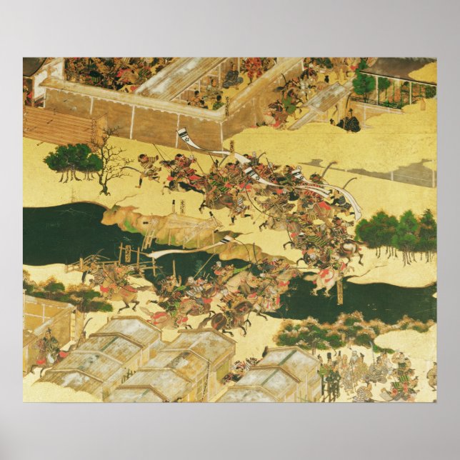 Affiches La bataille d'Hogen à partir d'un écran (Devant)