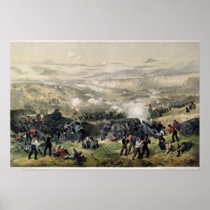 Affiches La bataille d'Inkerman, le 5 novembre 1854, 1855