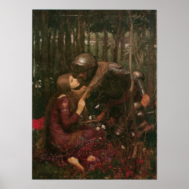 Affiches La Belle Dame Sans Merci, 1893 (Devant)