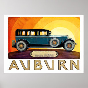 Affiches La berline auburn classique