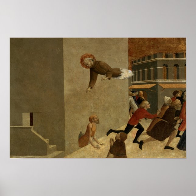 Affiches La bienheureuse Ranieri Rasini livre le pauvre (Devant)