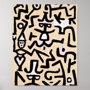 Affiches La Billetterie des comédiens : Paul Klee 1938