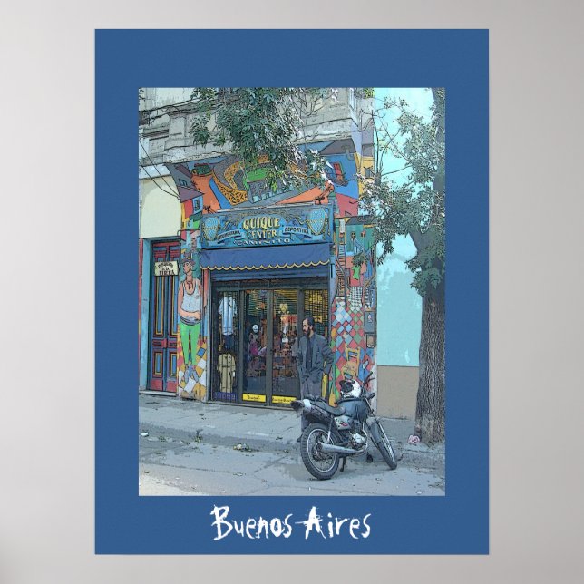 Affiches La Boca - Buenos Aires (Devant)