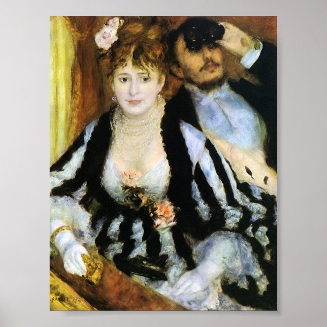 Affiches La boîte de théâtre de Renoir (Devant)