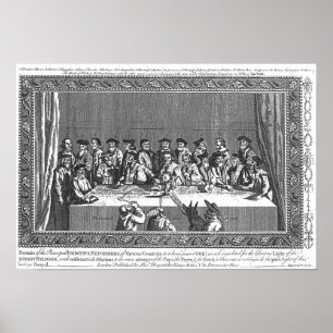 Affiches La bougie de la réforme est Lighted