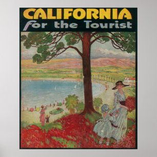 Affiches La Californie Pour L'Affiche Touristique