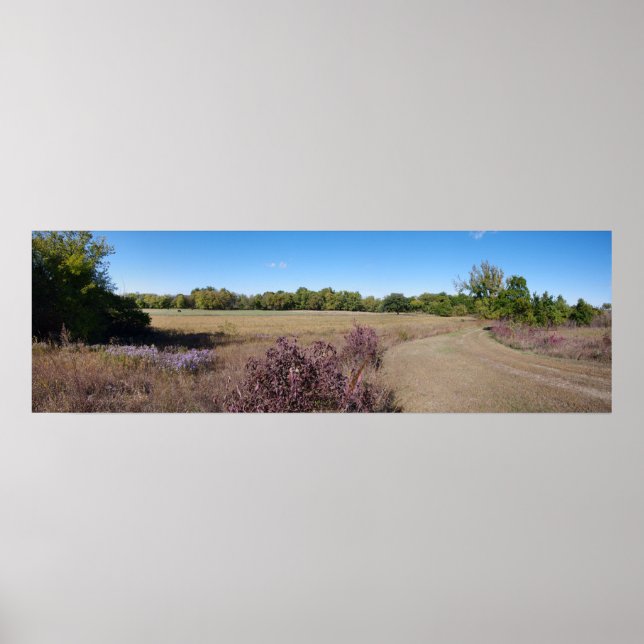 Affiches La campagne du Kansas (Devant)