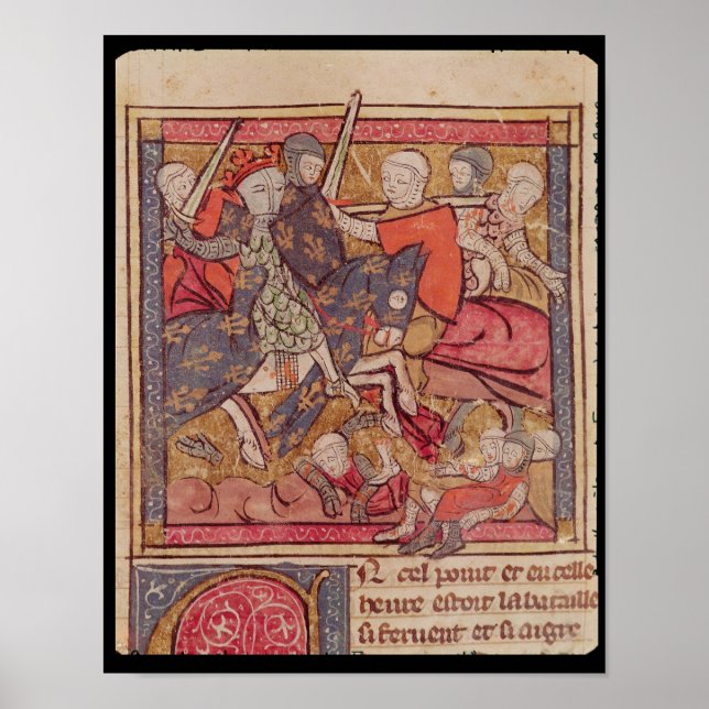 Affiches La capture de Ferdinand du Portugal (Devant)