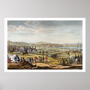 Affiches La capture d'Ulm, le 17 octobre 1805, gravée par
