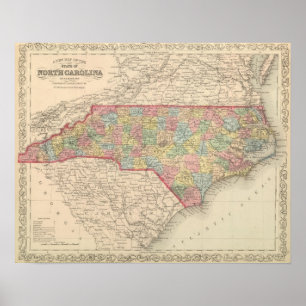 Affiches La Caroline du Nord 10