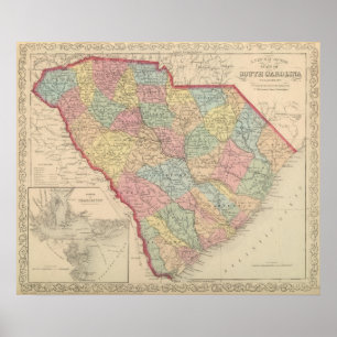 Affiches La Caroline du Sud 2