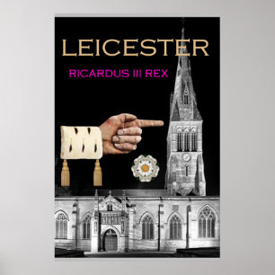 Affiches La "cathédrale de Leicester est la mienne !" dit