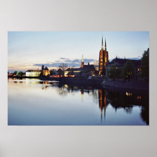 Affiches la cathédrale de Wroclaw