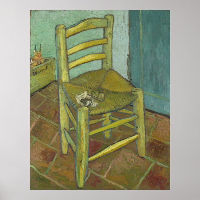 Affiches La Chaise de Van Gogh (Devant)