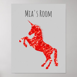 Affiches La chambre d'enfant mystique de la créature de la