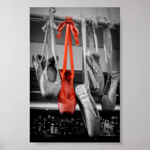 Affiches La Chaussure Rouge