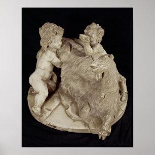 Affiches La chèvre Amalthea, c.1615