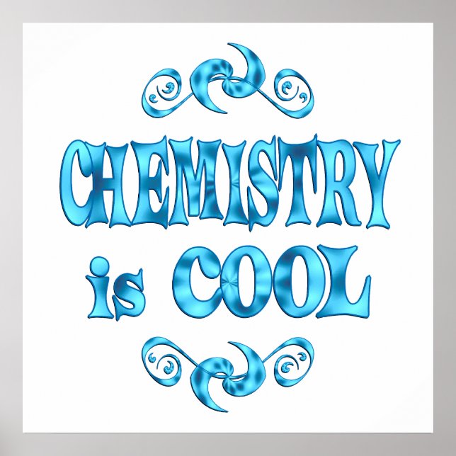 Affiches La chimie est Cool (Devant)