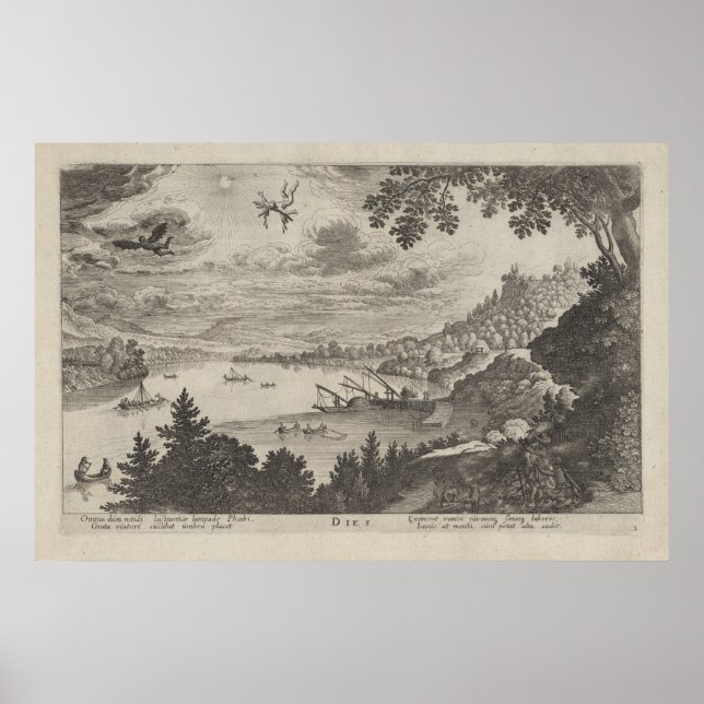 Affiches La chute d'Icarus (Devant)