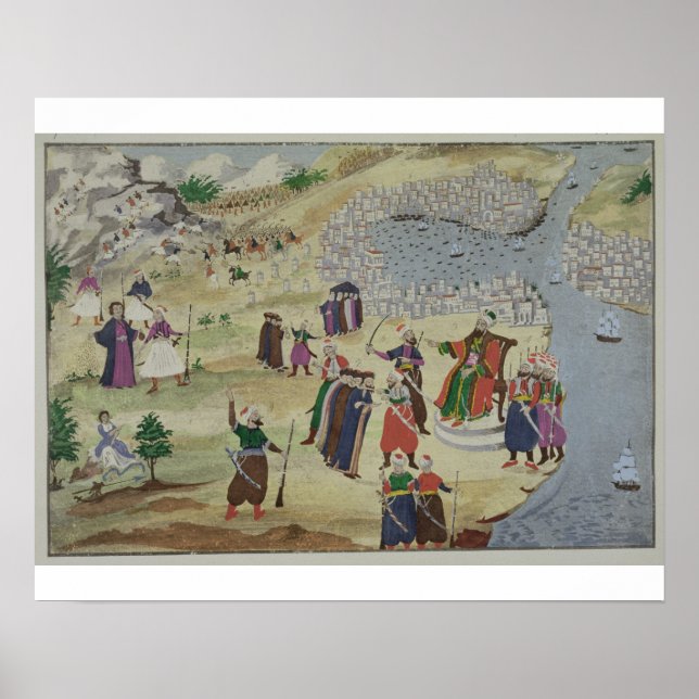 Affiches La chute prévue de Constantinople, du blog Pic (Devant)