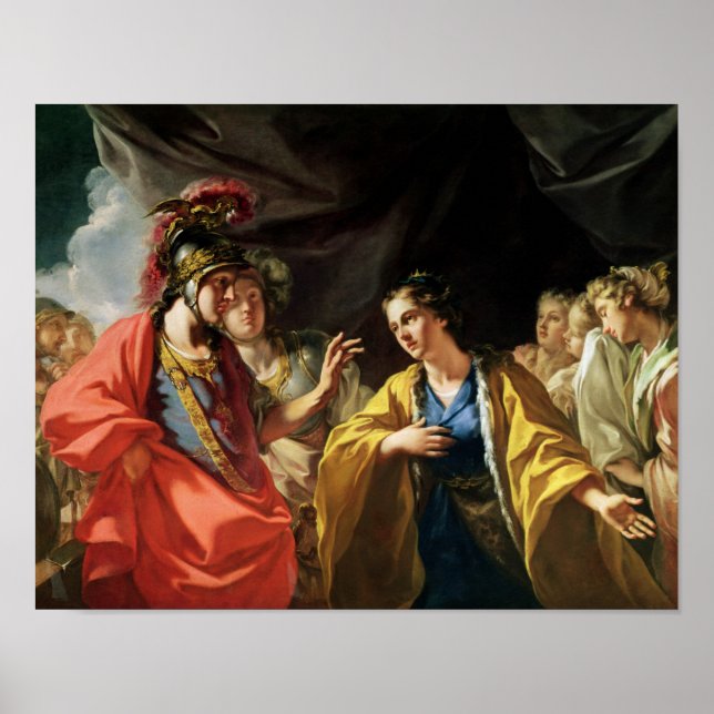 Affiches La clémence d'Alexandre le Grand (Devant)