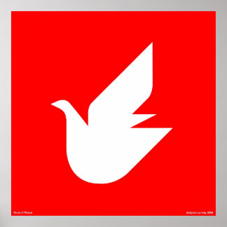 Affiches La colombe de la paix