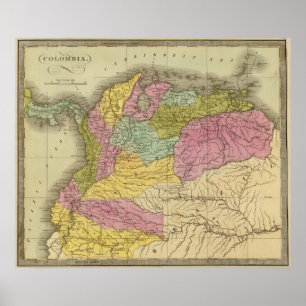 Affiches La Colombie