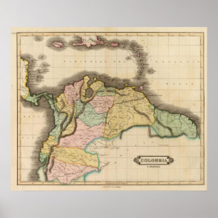 Affiches La Colombie, Guayana