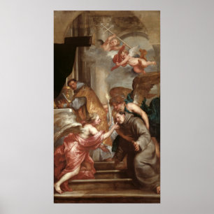 Affiches La communion de Saint-Bonaventure