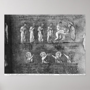 Affiches La communion de six apôtres