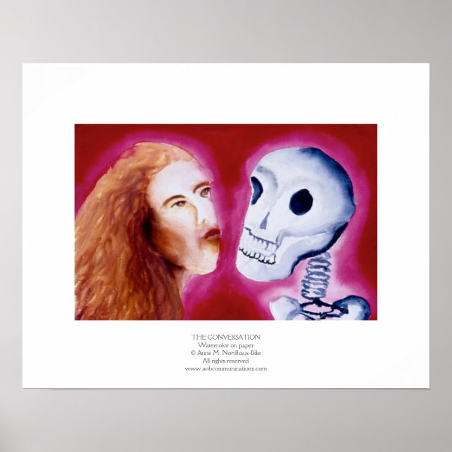 Affiches La conversation (Devant)