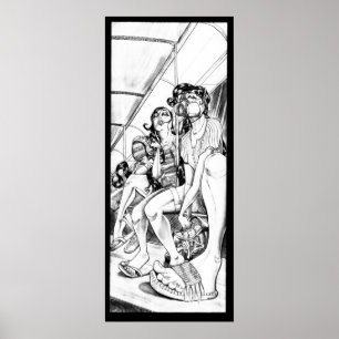 Affiches La copie de maison de tour de Bart