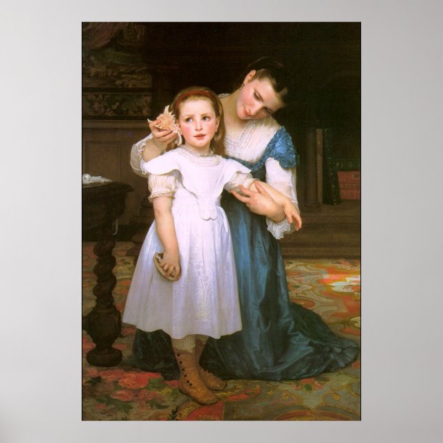 Affiches La coque par William Bouguereau (Devant)