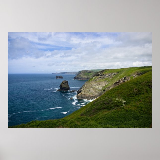Affiches La côte de Cornouailles (Devant)