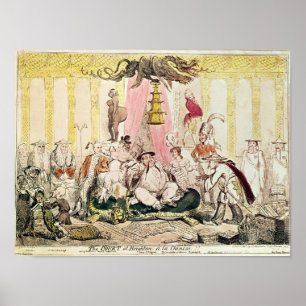 Affiches La cour à Brighton un Chinois de La, 1816