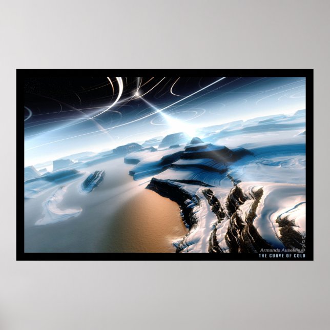 Affiches La Courbe du froid (Devant)